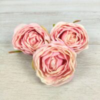 Квітка троянди "Піксі" 7,5см ніжно-рожева 32121-7