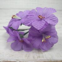 Букет цветов декоративных 5634-1-15 фиолет