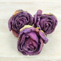 Квітка троянди "Сухоцвіт" 8см фіолет 32122-5