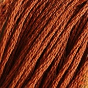 Муліне ДМС 0400 Mahogany dk- Червоне дерево темне