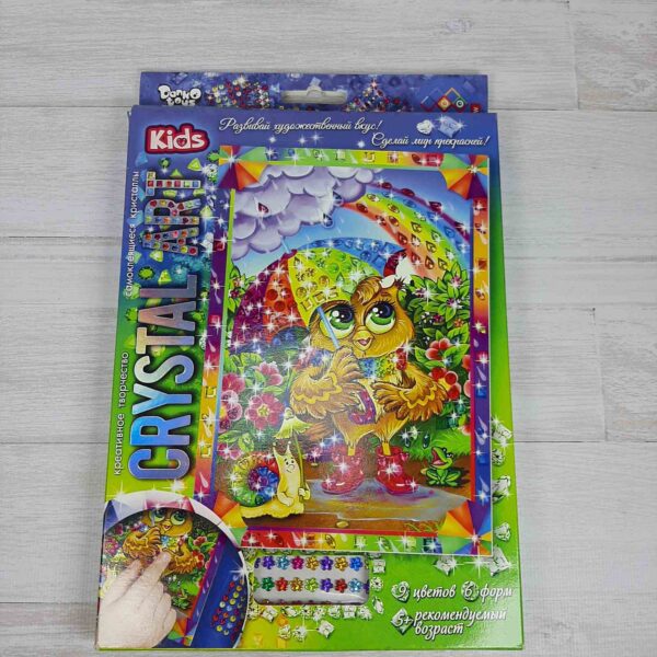 CRYSTAL ART KIDS Набір картина із кристалів совеня