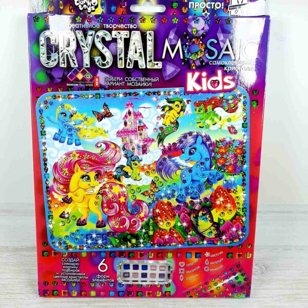 CRYSTAL ART KIDS Набір картина з кристалів поні