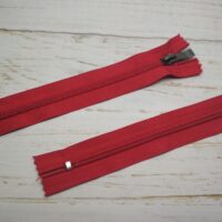 Молния обувная разъемная, витая, Т7, 50см, нейлон, 0666 красный