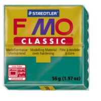 Полимерная глина Fimo Classic 38 сине-зеленый 56г