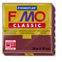 Полимерная глина Fimo Classic 23 бордо 56г