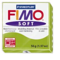 Полимерная глина Fimo Soft 50 зеленое яблоко 56г