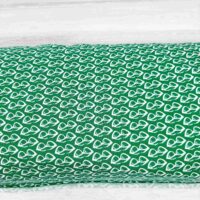 Ткань хлопок Турция 1,8м очки на зеленом