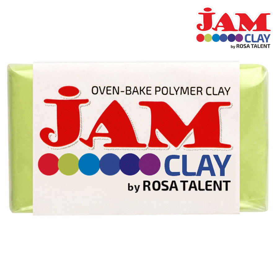 Полимерная глина Jam Clay 20г фисташка