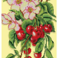 ЮМА 382 А Вишеньки, схема под бисер