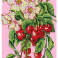 ЮМА 382 Е Вишеньки, схема под бисер