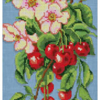 ЮМА 382 Г Вишеньки, схема под бисер