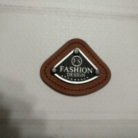 Бирка-лейба FASHION 05 35*29мм коричневая