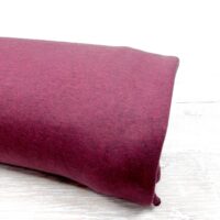 Ткань футер трехнитка с начесом Турция 2м темно-красный