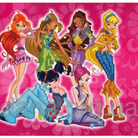 ДАНА-225 Клуб Винкс, схема под бисер