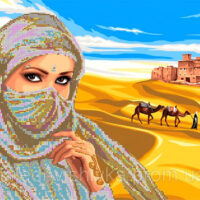 Миледи СЛ-3033 Амира, схема под бисер