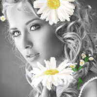 Миледи СЛ-3105 Любит-не любит, схема под бисер