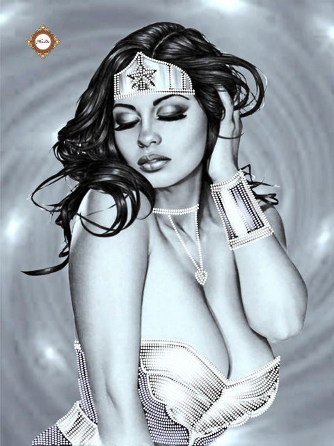 Миледи СЛ-3141 Звездное сияние, схема под бисер