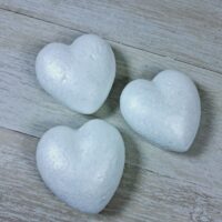 Заготовка із пінопласту Серце 8,5см 200129