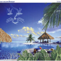 ЮМА 385 Райское наслаждение, схема под бисер