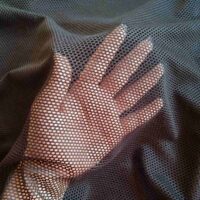 Ткань Сетка крупная 1,5м черная 3625
