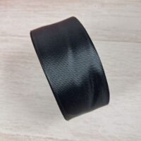 Репс Однотонный 40 мм черный №02/39