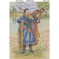Ридний край К-084 Козак Куренной, схема под бисер
