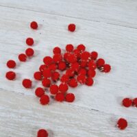 Помпон с лавсаном 1,0см красный 163334 (20шт)