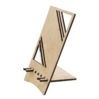 ПА-ДД-027 Подставка под мобильный телефон Абстракция 8*19*10,5см, фанера