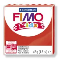 Полимерная глина Fimo Kids (42г), Красный