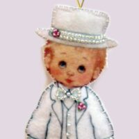 Заготовка из фетра F062 Кукла. Жених