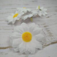 Голова ромашки 6см белая 570230