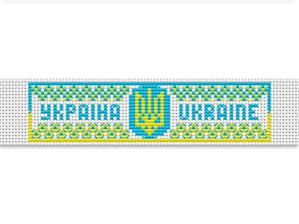 Набір для вишивання "Браслет Україна" 197298