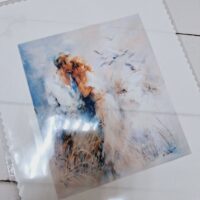 Принт для вишивки "Пара" WH-121 А6 9*13см