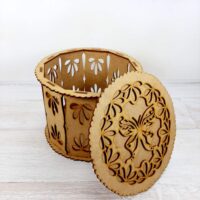 ПА-К-014 Коробка подарочная Бабочка 2  20*20*15см