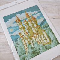 КІО 14-167 Замок 33*45см схема для вишивки нитками