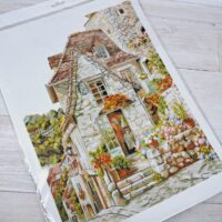 КІО 14-168 Кам'яний будиночок 33*45см схема для вишивки нитками