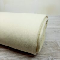 Ткань футер трехнитка с начесом Турция 1,7м молочный