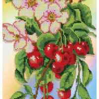 ЮМА 382 Д Вишеньки, схема под бисер