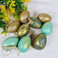 Великодня підвіска Яйце 3.5*5см мікс 141-007