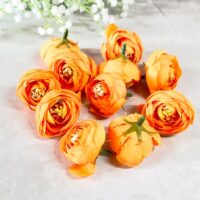 Квітка ранункулюса 4см Оранж ГР3
