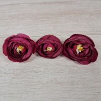 Квітка ранункулюса 4см Бордо НД95