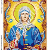 Фея Вышивки АТ-56 Св. Ксения, схема под бисер