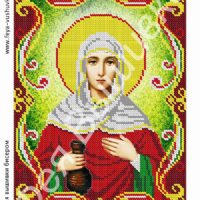 Фея Вышивки АТ-51 Св. Иоанна (Яна, Жанна), схема под бисер