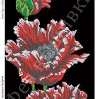 Фея Вышивки В-476 Полевые маки, схема под бисер