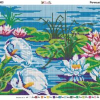 Фея Вышивки ВП-403 Речные растения, схема под бисер