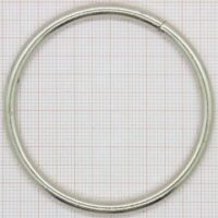 Кольцо металлическое 50мм/4 никель 716