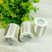 Люрекс Мадейра 1000м №40 4010 silver (срібло)