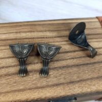 Ніжка С-014-9 стара латунь 28*24мм метал