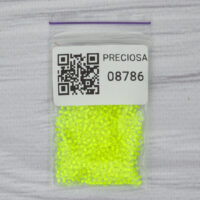 Бісер 08786 Preсiosa 10/0 кислотно-жовтий 25г