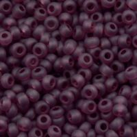 Бисер Чехия Preciosa 8/0 20060/1 фиолетовый прозрачный матовый 25г